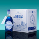 The Illusionist Azzurino Aperitivo Set 6 Bottles - Bottle and Six-Pack Box - Front View