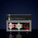 The Illusionist Distillery Mini Collection Box - Illusionist Gin - Sentinel Rum and FCB Gin - Front Close-Up