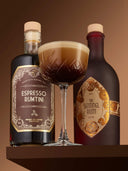 The Sentinel Espresso Rumtini - With Served Cocktail and The Sentinel Rum